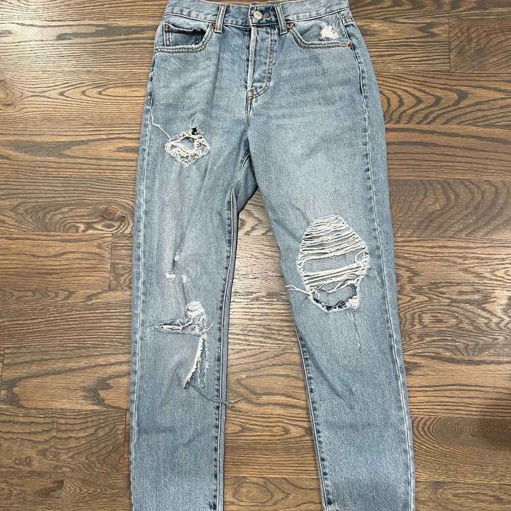 F21 Ripped Jeans